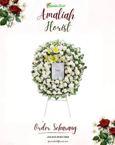 Krans Bunga Duka Pisangan Timur